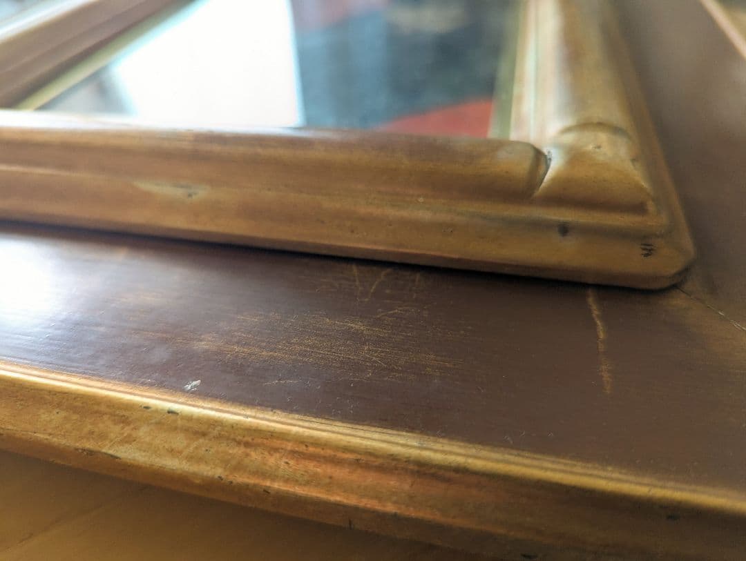 山本美次　油彩　「わすれられた人」額入り