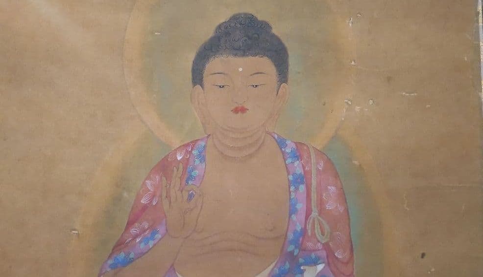 81Z340絵画 掛け軸 日本画掛軸 仏画 茶道具茶掛け 骨董