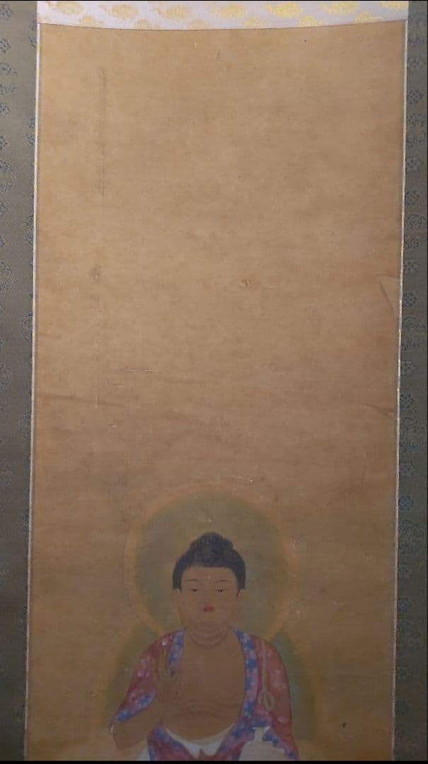 81Z340絵画 掛け軸 日本画掛軸 仏画 茶道具茶掛け 骨董