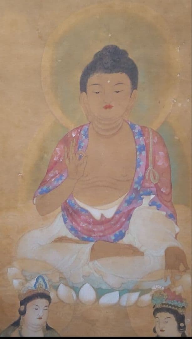 81Z340絵画 掛け軸 日本画掛軸 仏画 茶道具茶掛け 骨董