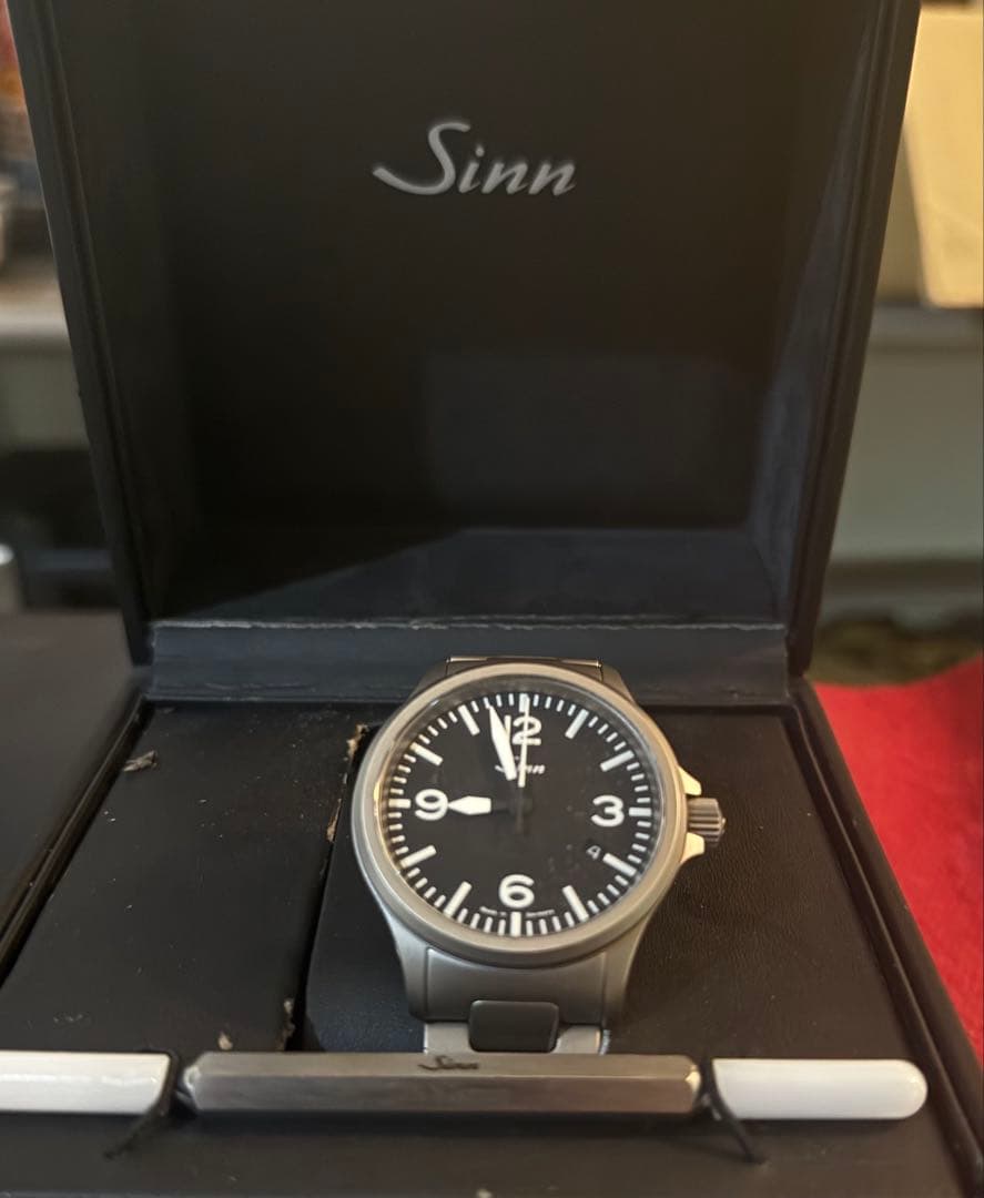 Sinn 856.B ジン オーバーホール済み オプションナイロストラップ付き