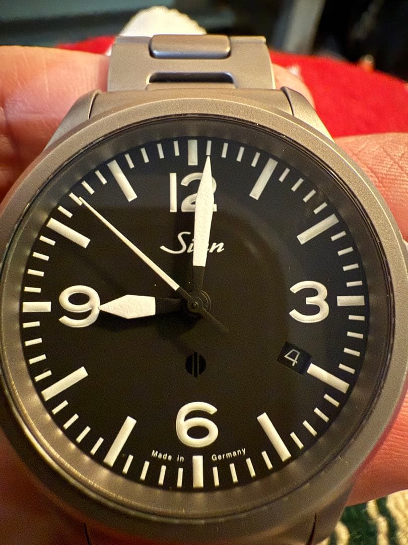 Sinn 856.B ジン オーバーホール済み オプションナイロストラップ付き