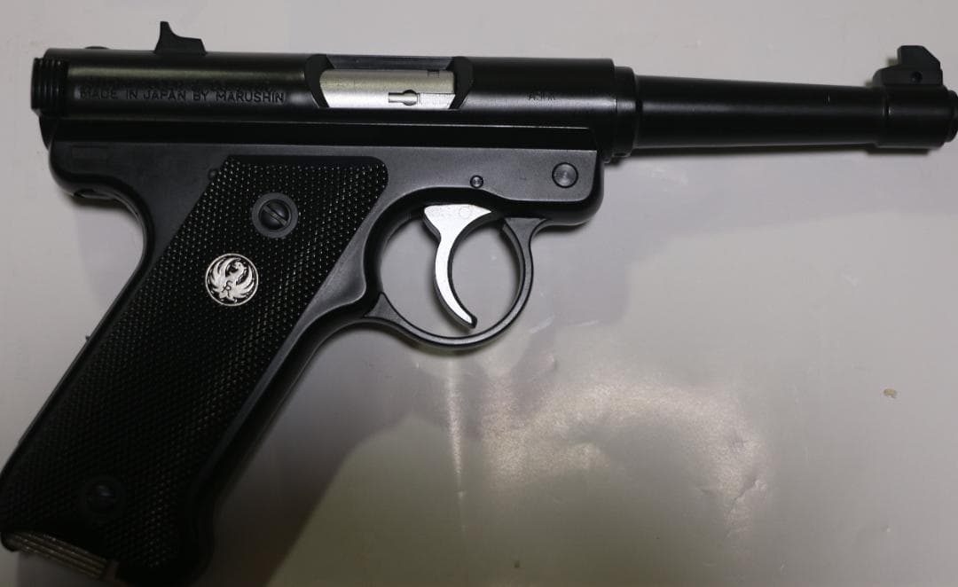 マルシン工業製ABS樹脂ガスガン　スターム・ルガー　Mk1　ASGK合法品