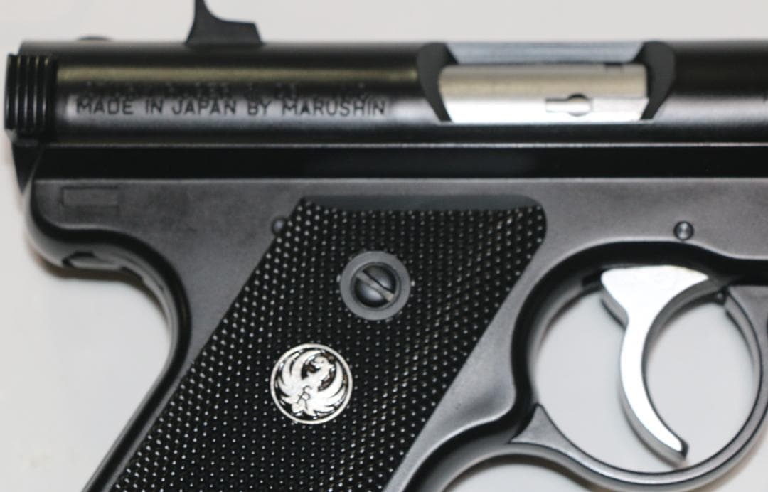 マルシン工業製ABS樹脂ガスガン　スターム・ルガー　Mk1　ASGK合法品