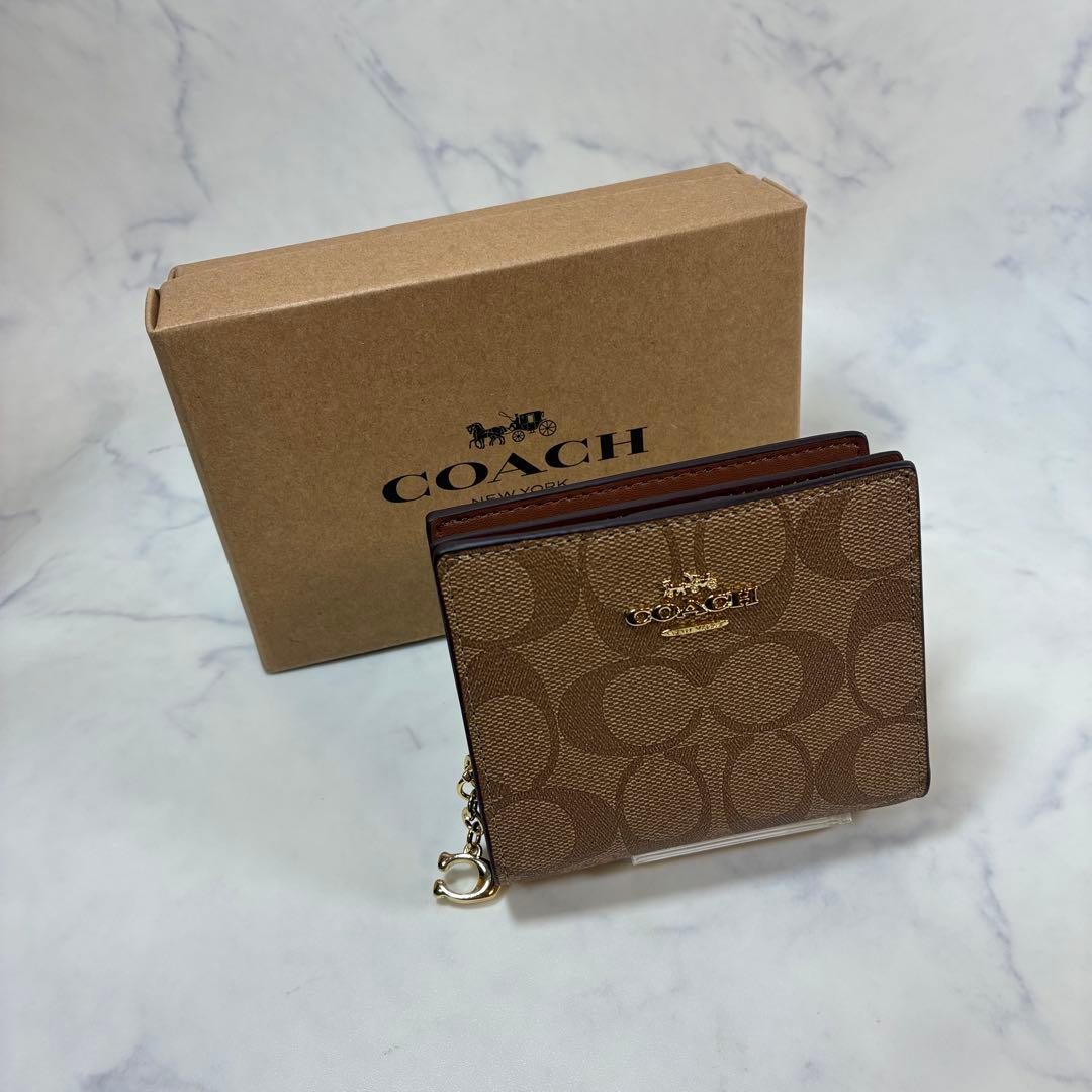新品未使用品　コーチ COACH 財布 二つ折り財布