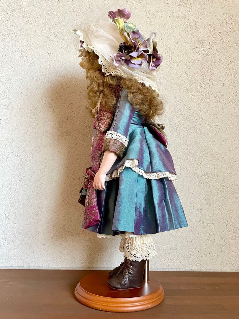 ビスクドール ブリュ リプロ ハンドメイド アンティーク ドレス フランス人形