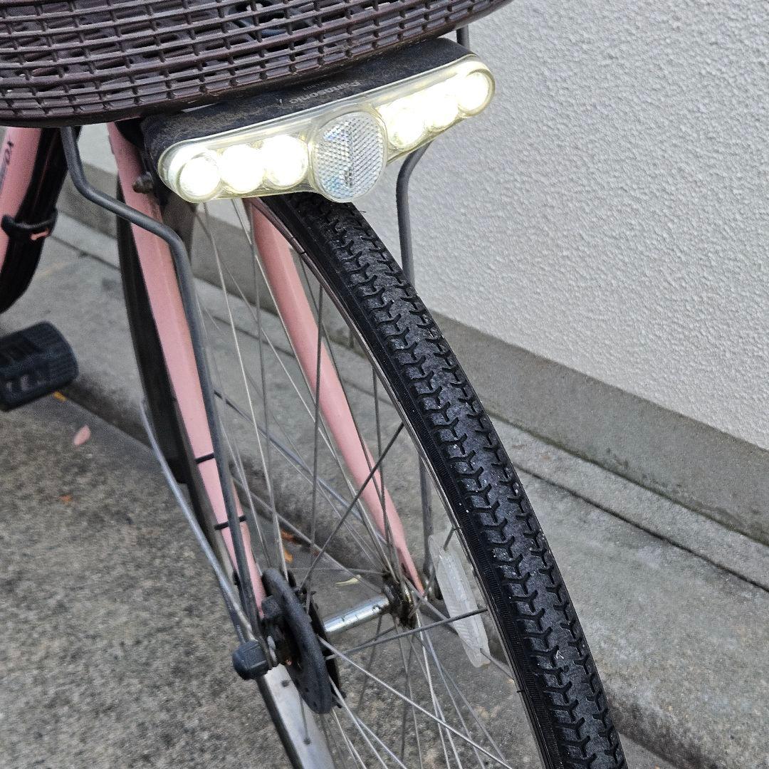 パナソニック♪電動アシスト自転車♪ViVi♪ピンク♪3段変速♪8.9Ah