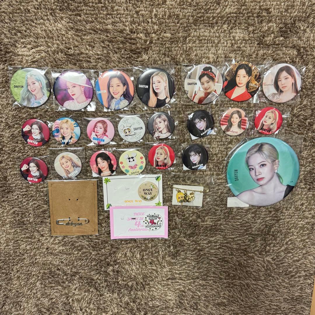 TWICE ダヒョン 痛バ 缶バッジ セット