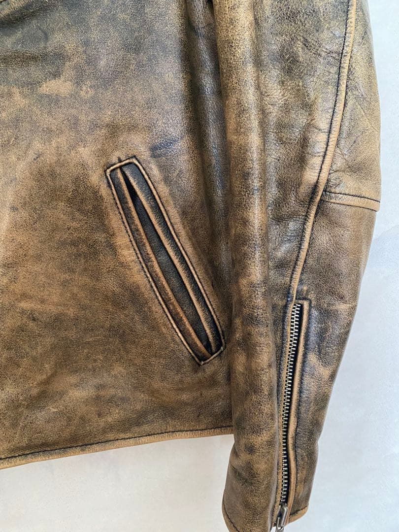 革ジャンBs Leather BIKERS/レザージャケット・ブルゾン/2