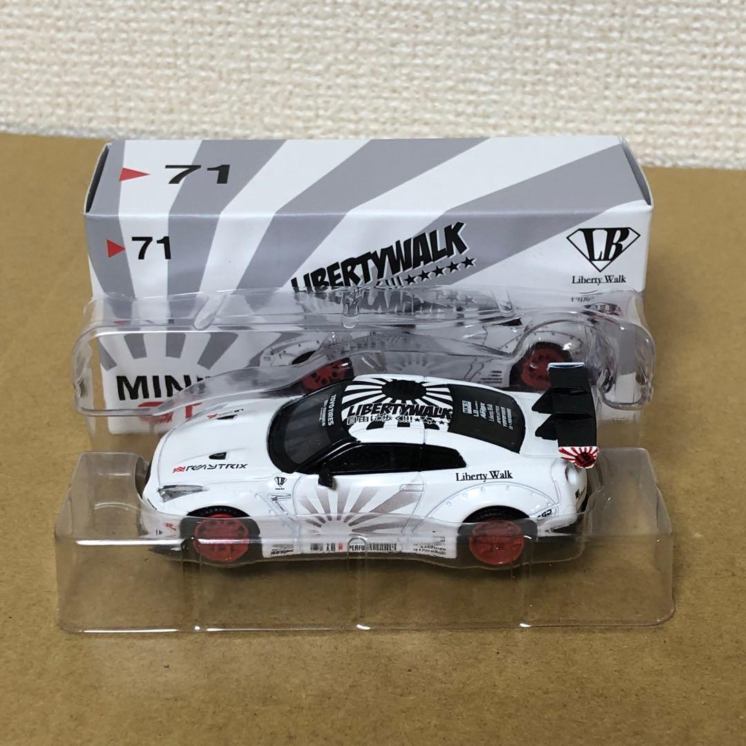 MINIGT ミニGT　トイザらス限定　LBワークス 日産GT-R　WHITE