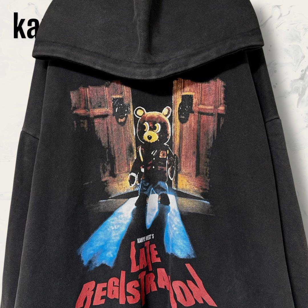 kanYeWest レイトレジストレーション プルオーバー パーカー XL