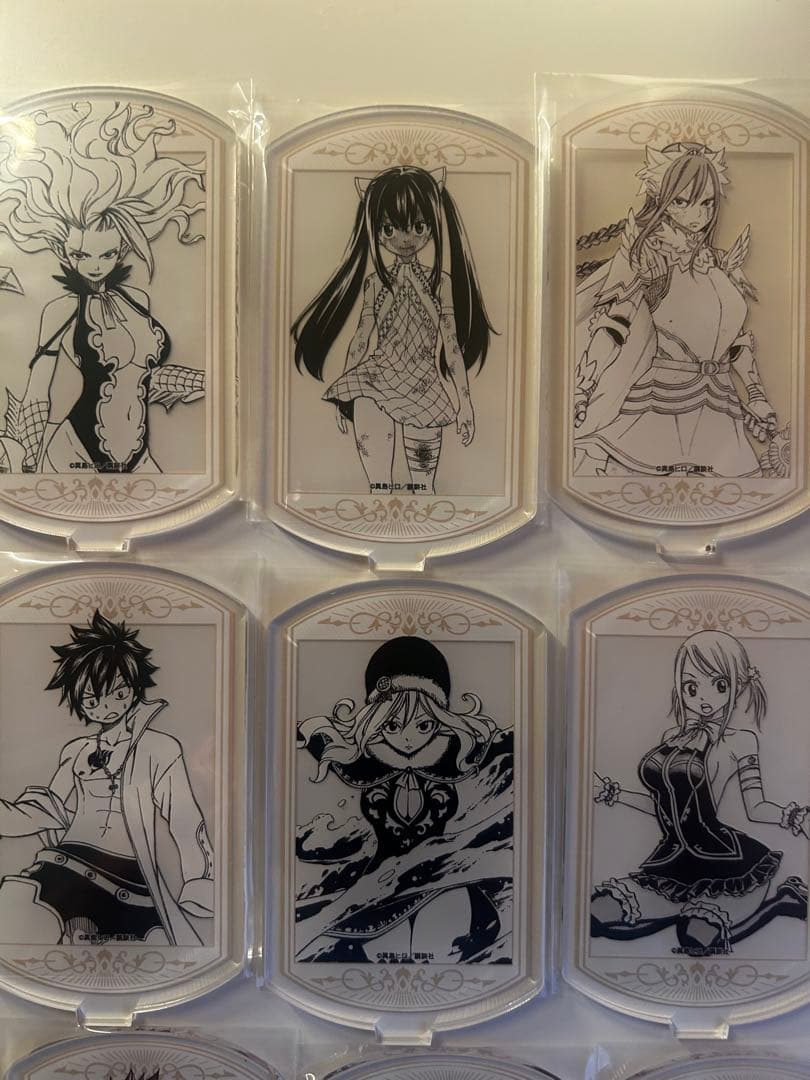 FAIRY TAIL プリンセスカフェ　アクリルスタンド　コンプリート3