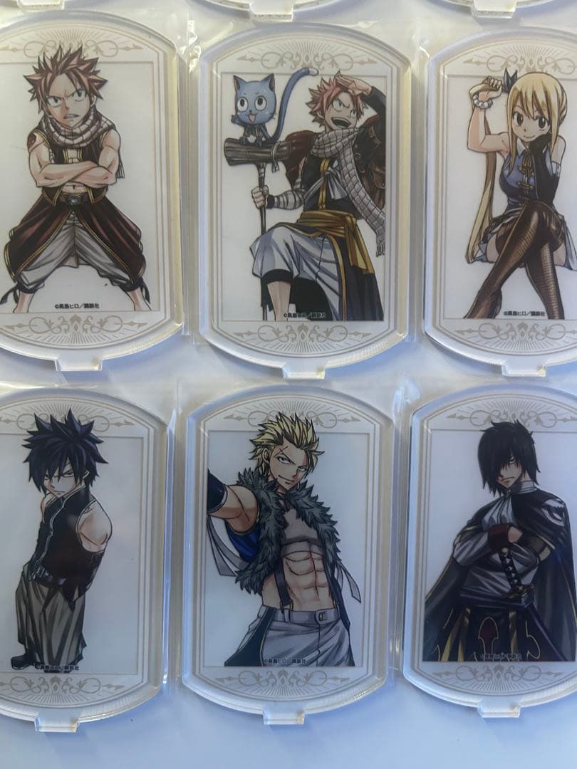 FAIRY TAIL プリンセスカフェ　アクリルスタンド　コンプリート3