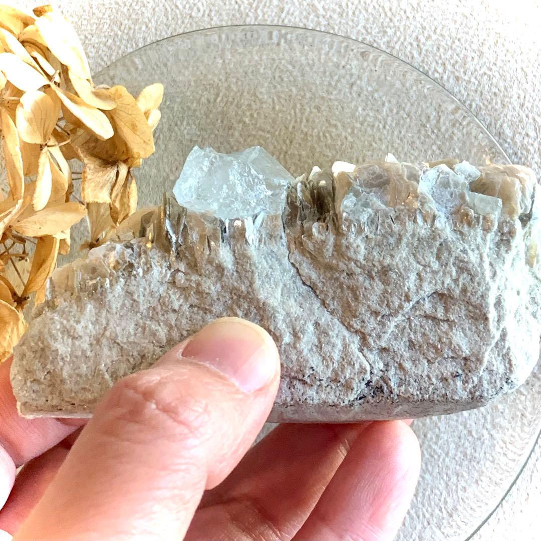 アクアマリン×モスコバイト共生標本-5