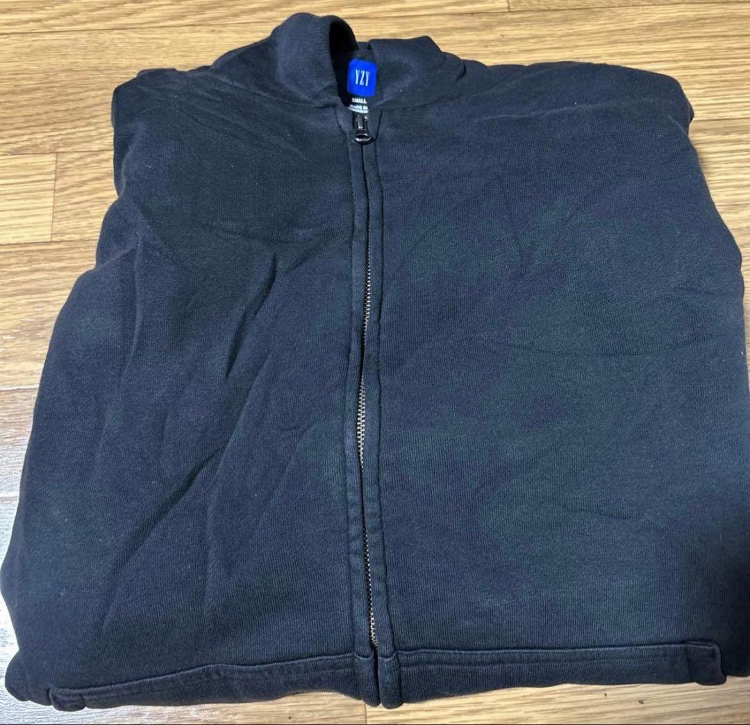 eezy gap YZY ZIP-UP HOODIE BLACK Sサイズ