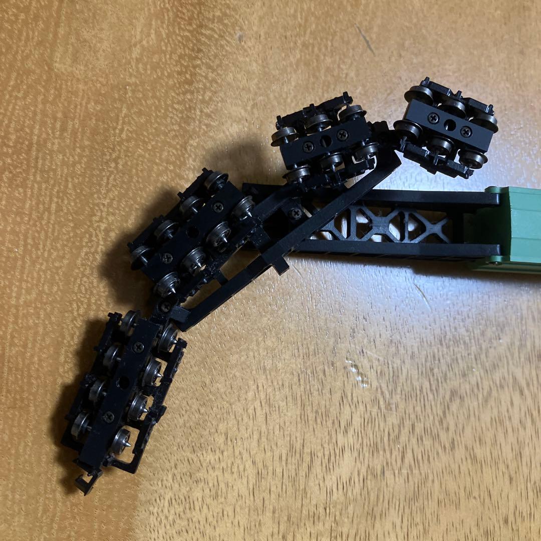 Nゲージ 国鉄シキ700形貨車大物車 大新堂 28軸 レア品