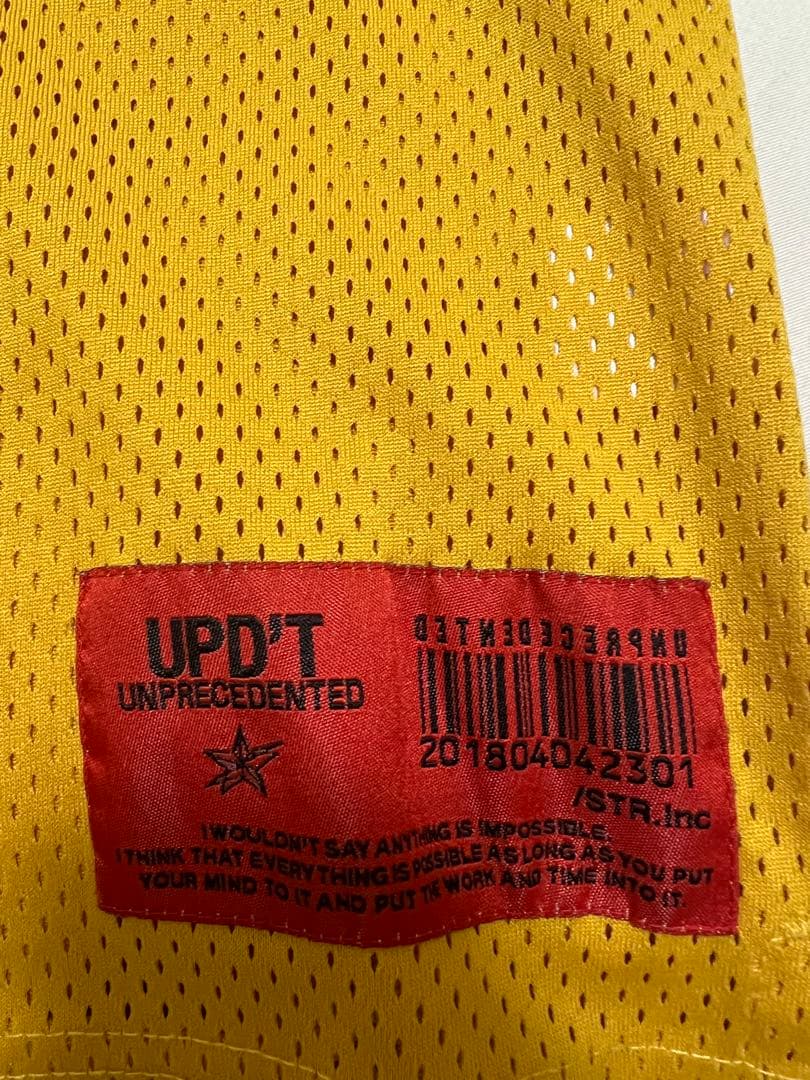 UPD'T イエローメッシュタンクトップ