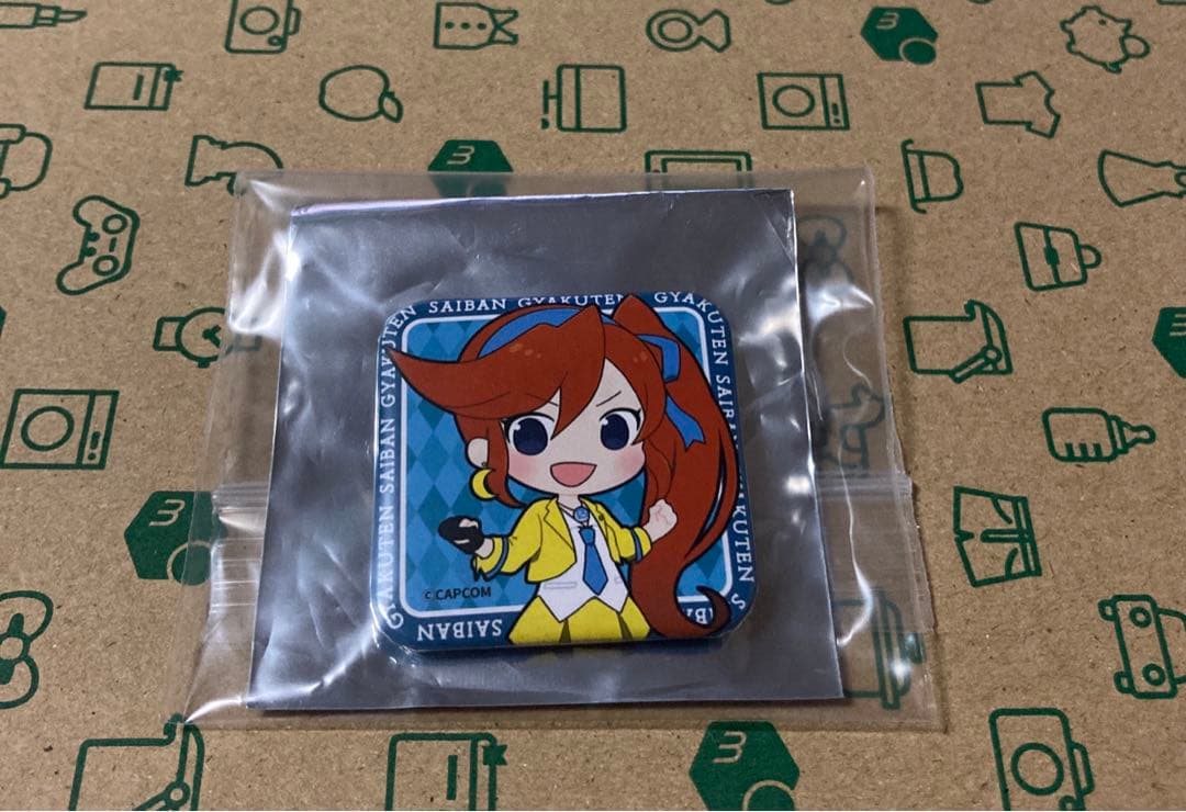 逆転裁判画廊 トレーディング缶バッジ 希月心音