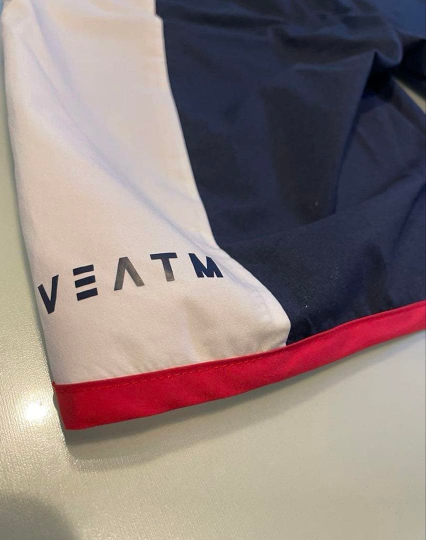 VEATM Mサイズ 水着 ネイビー/ホワイト/レッド