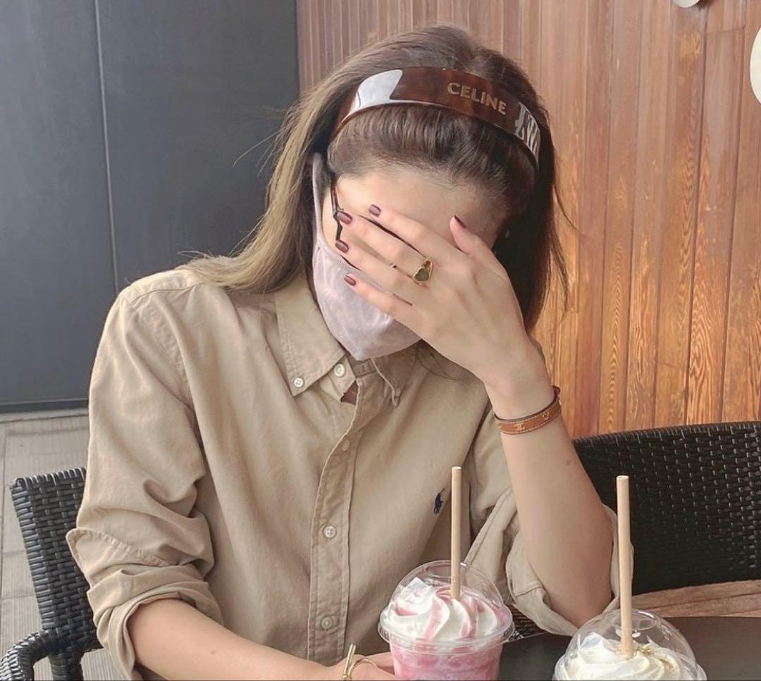 CELINE トータスシェル ヘアバンド カチューシャ