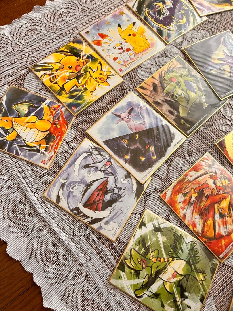 【22枚セット】ポケモン 色紙