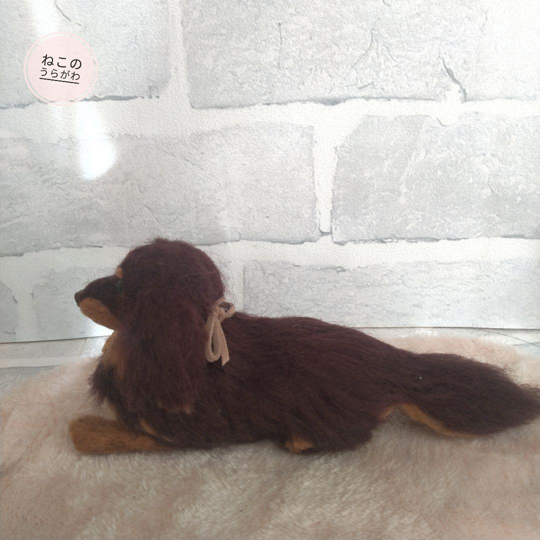 ♥️羊毛フェルト♥️ダックスのアレンジメント♪