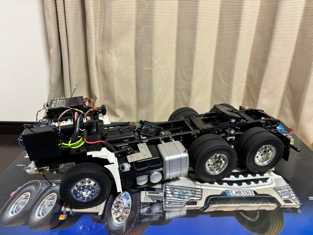 Mercedes-Benz Arocsタミヤ RC トレーラーキャビン フルオペ