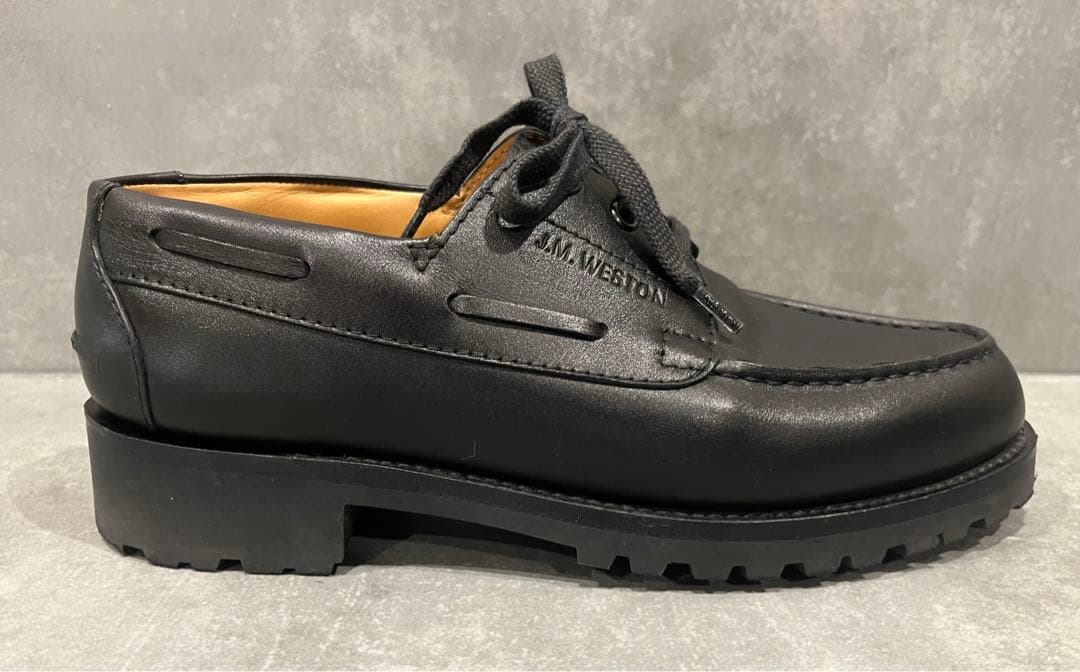 J.M.WESTON yacht Derby #690 ヨット ブラック 5C