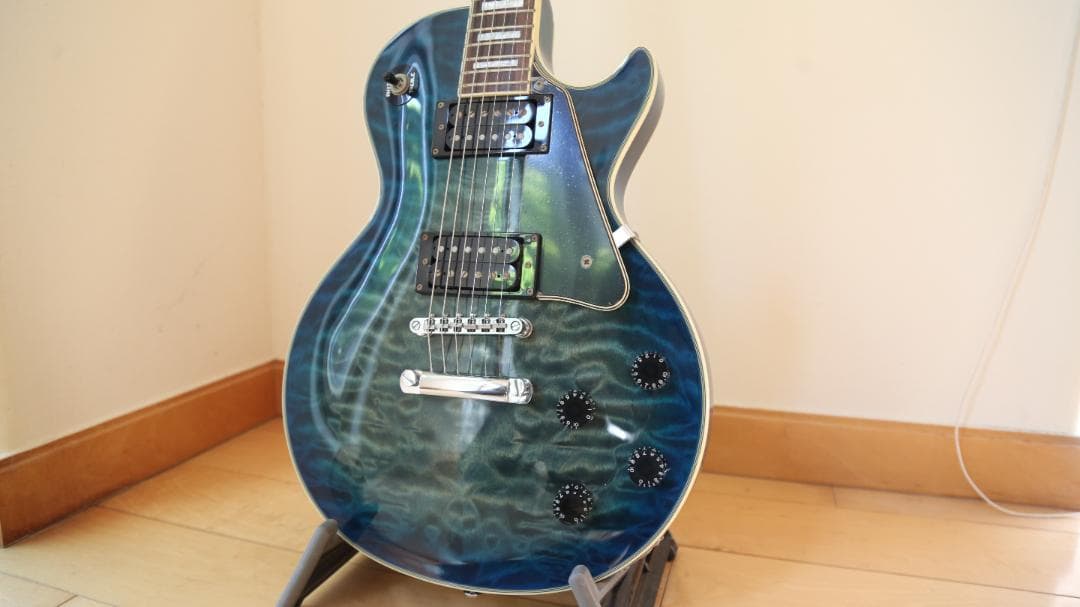 GRASSROOTS キルトメイプル　レスポール カスタム タイプ　美品