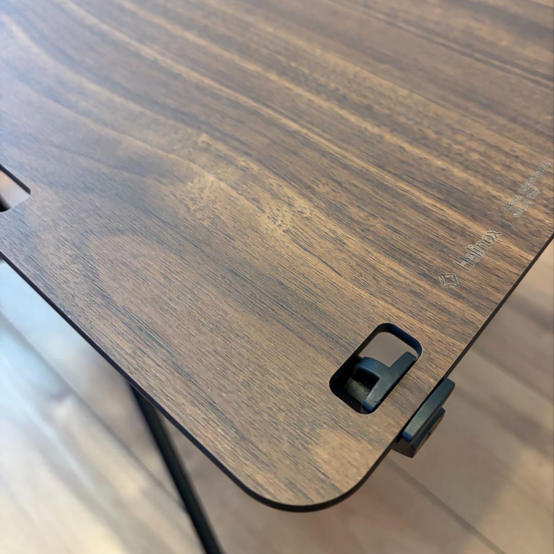 ヘリノックス　ソリッドトップホーム／ウォールナット／天板のみ　収納袋付き