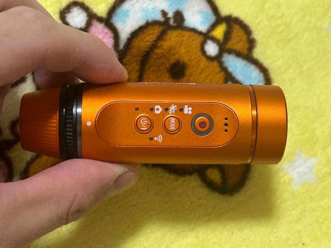 パナソニック ウェアラブルカメラ オレンジ HX-A1H