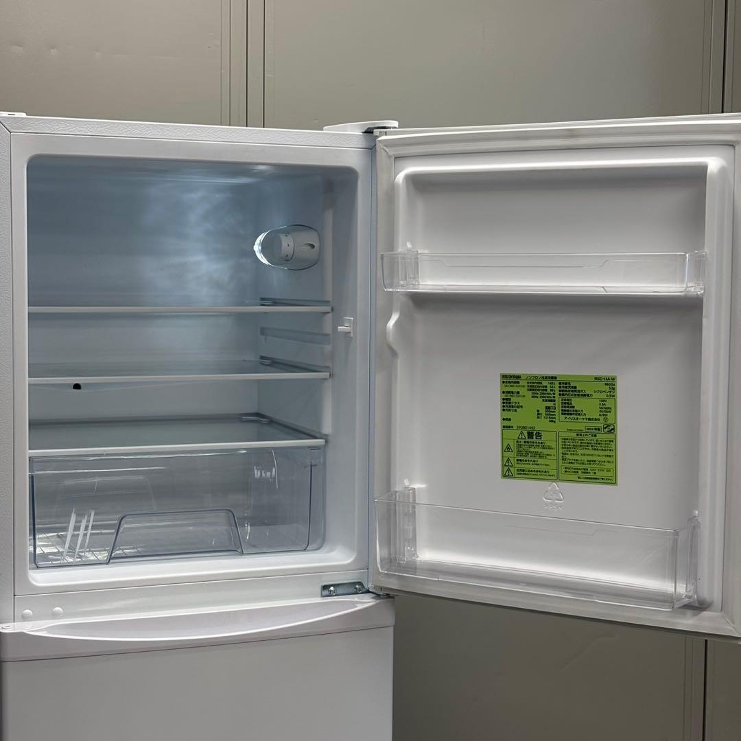 ◇送料込！設置対応◎2024年 142L アイリスオーヤマIRSD-14A-W