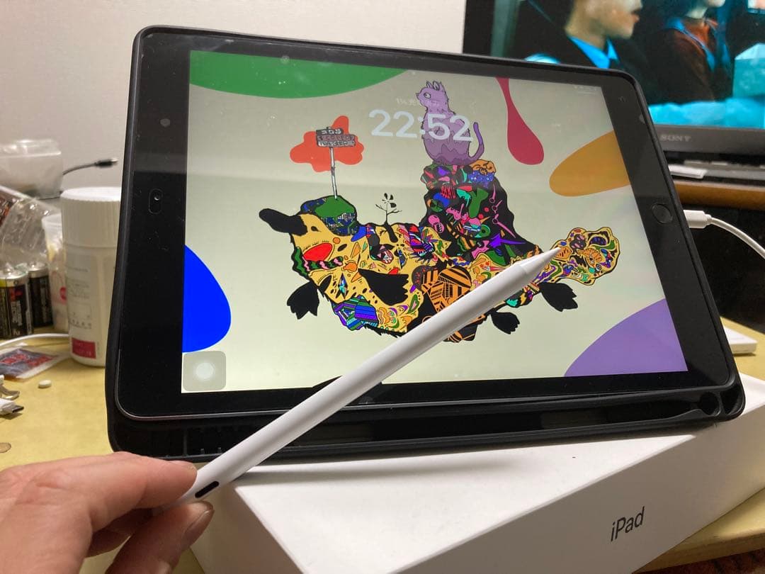 iPad 第8世代 Wi-Fi ＋ Cellular 32GB ペーパーライク