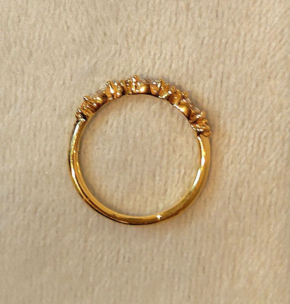 【18金】STAR JEWELRY ダイヤモンド　0.11ct