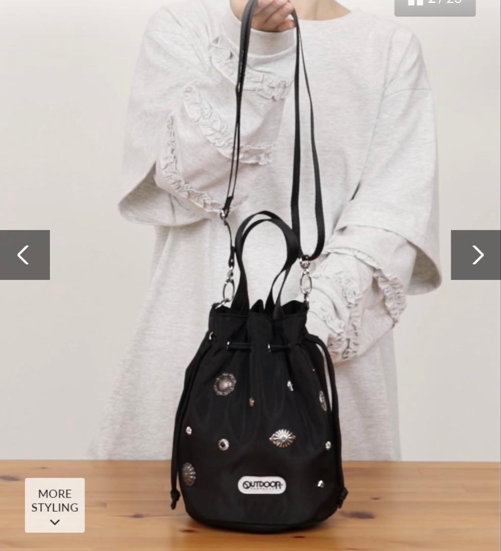 FREAK'S STORE 別注　コンチョ　ショルダーバッグ