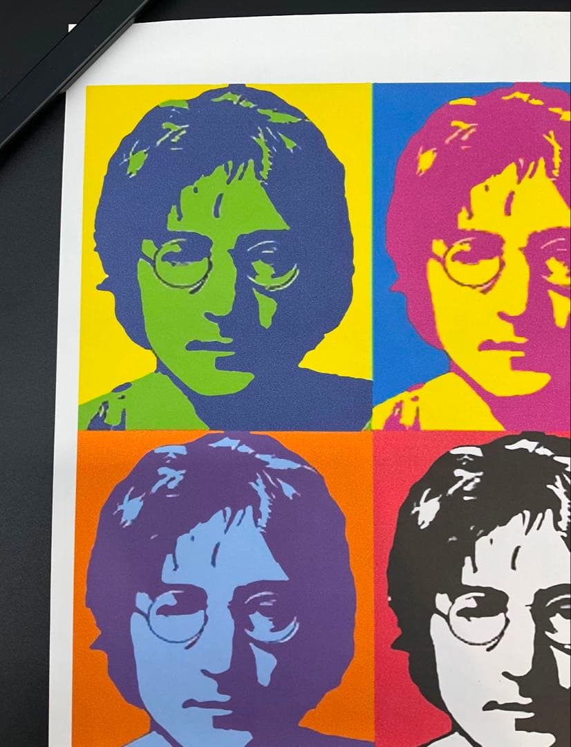 アンディ・ウォーホル リトグラフ ジョン・レノン 世界 100枚限定