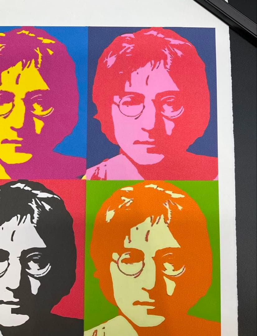 アンディ・ウォーホル リトグラフ ジョン・レノン 世界 100枚限定