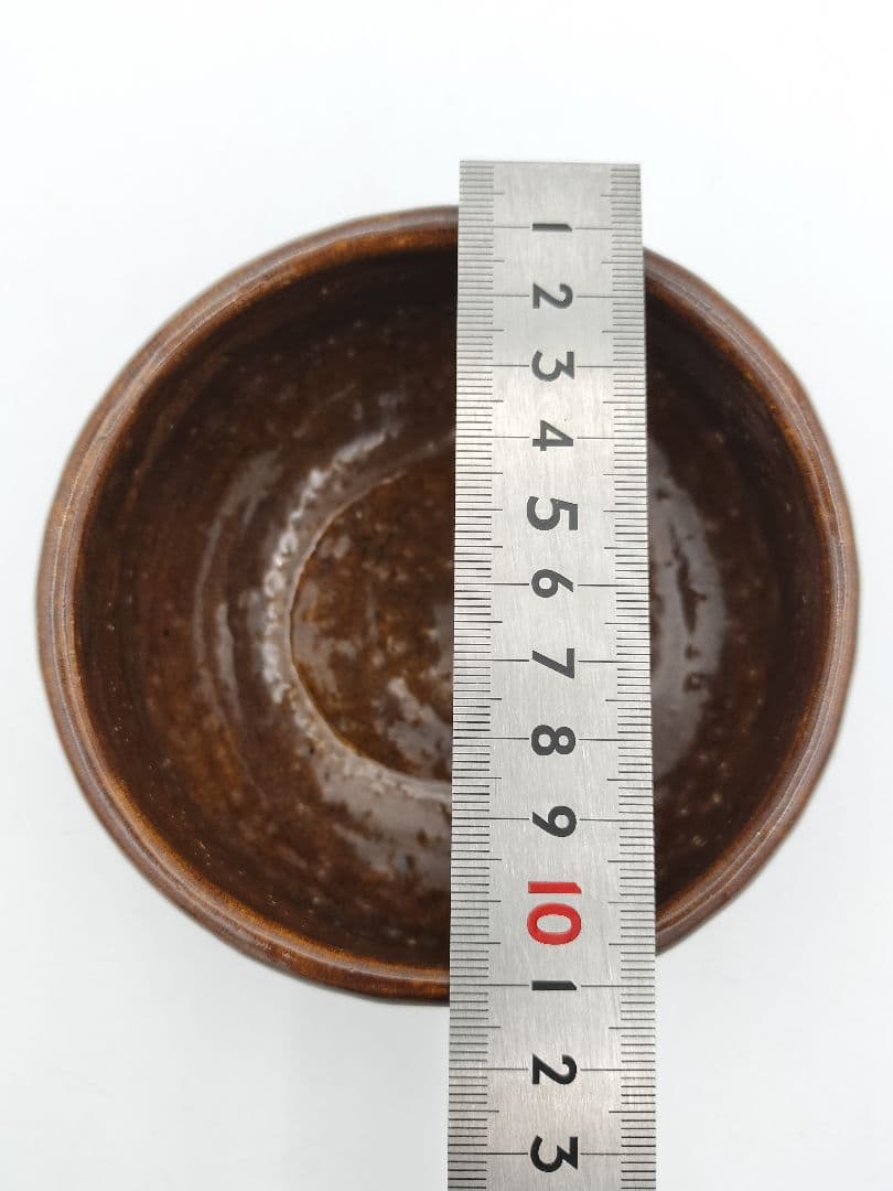 a931 茶碗 飴楽 大樋年郎 木箱入 古物 10代大樋長左衛門 　茶道具