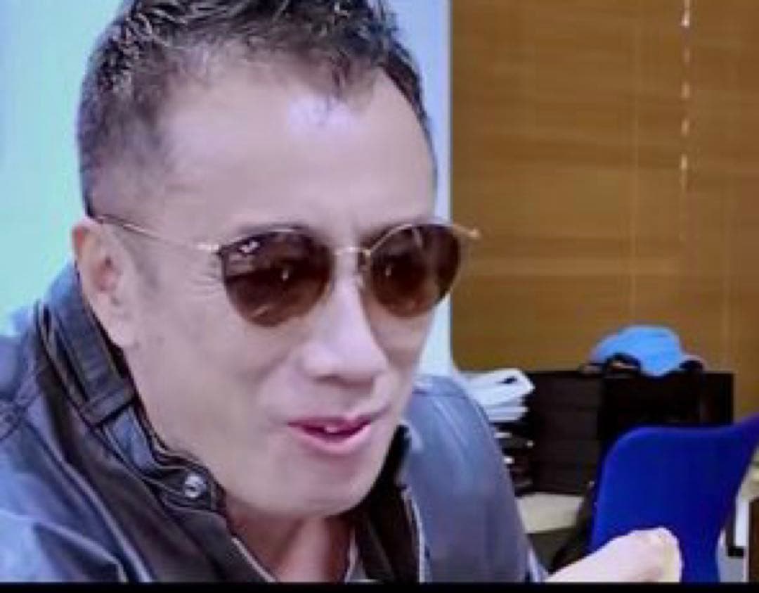 長渕剛　着用　ゴールドフレーム ラウンド　サングラス 長渕