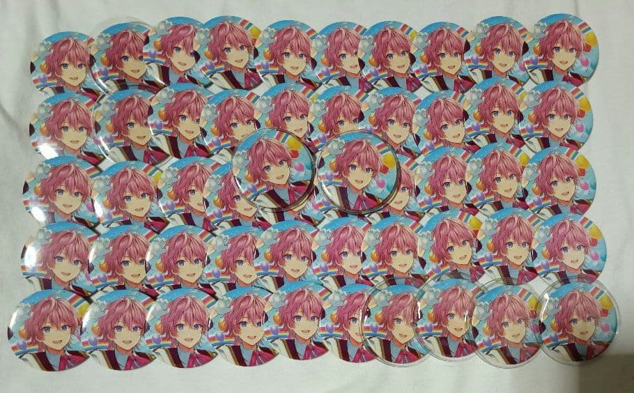 すとぷり　さとみ　缶バッチ　すとねく　等身