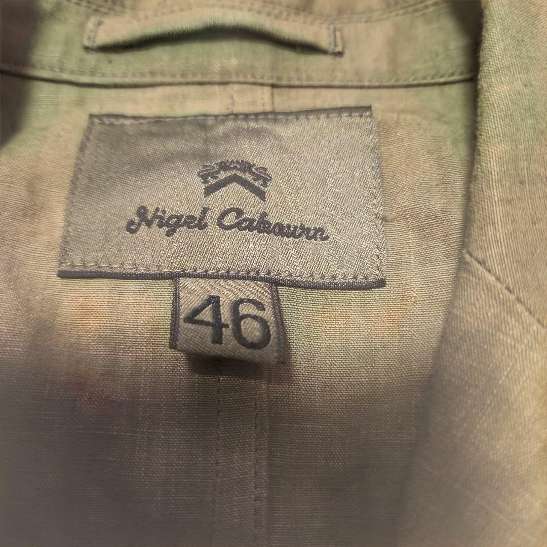 ナイジェルケーボン　リネンジャケット　ジャケット