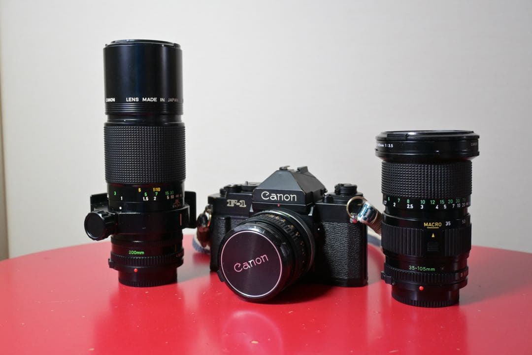 Canon New F-1 一眼レフカメラ レンズセット