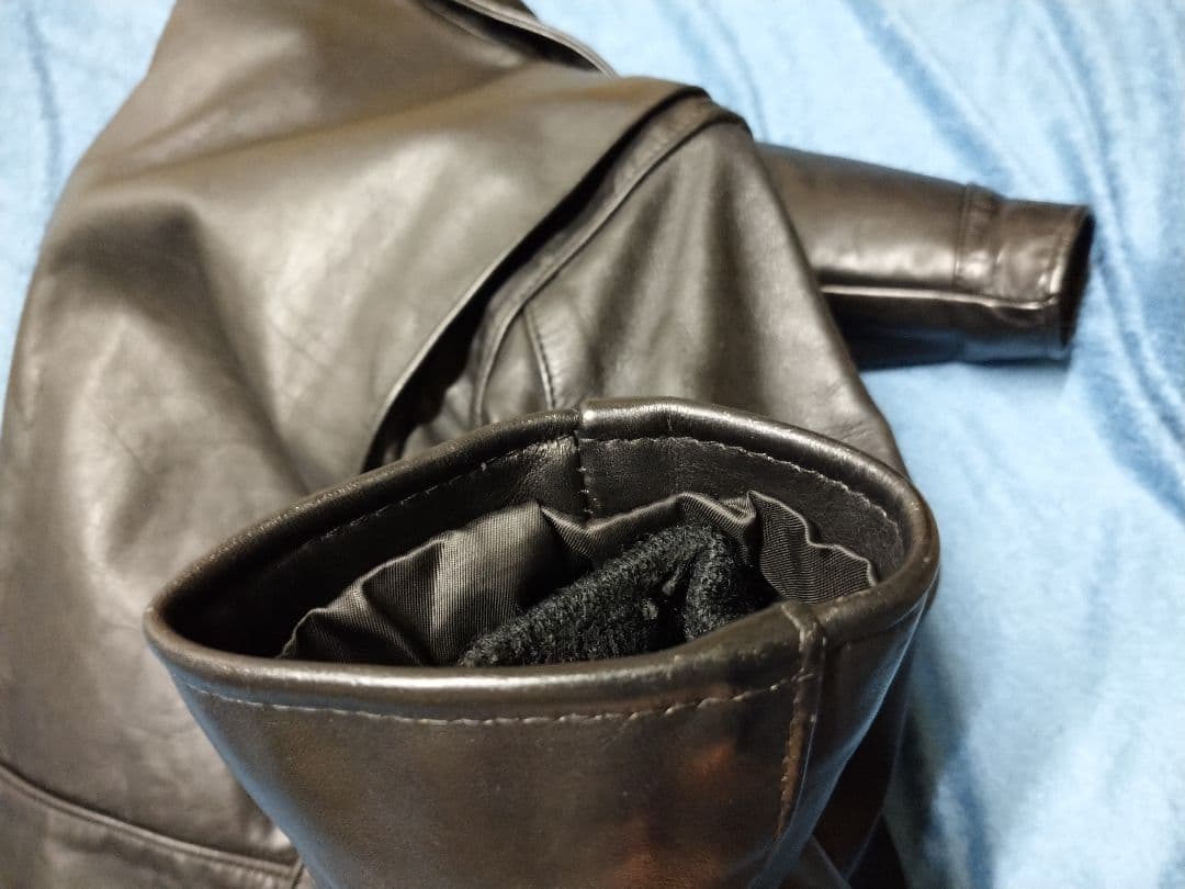 古着 Schott AT101 40 良品 シングル トラッカー ショット 黒