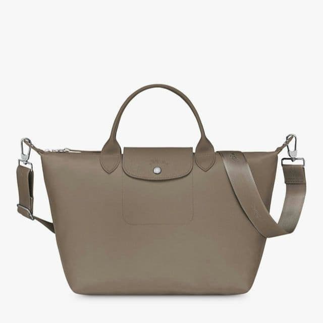 残①LONGCHAMP ネオ ショルダーバッグ トープ M