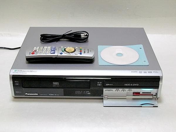 VHS→HDD→DVDダビング DVDレコーダー DMR-XP21V 動作品