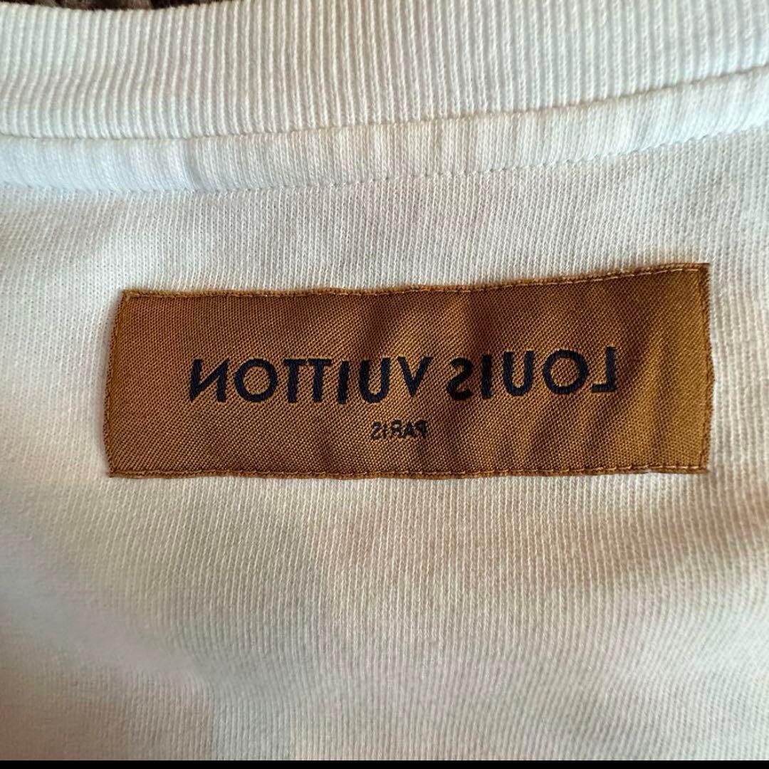 明日まで ルイヴィトン 刺繍 エンブロイダリー インサイドアウト 白シャツ