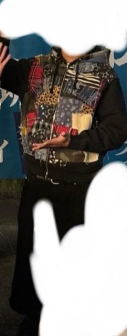 ⭐️ハニ着用⭐️Supreme パーカー　パッチワーク