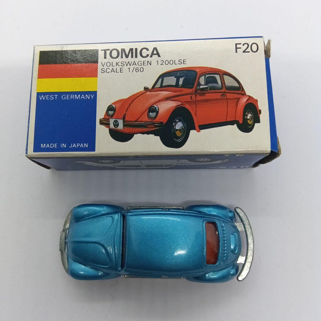 丸井今井 特注 トミカ 青箱 フォルクスワーゲン 1200LSE F20 日本製
