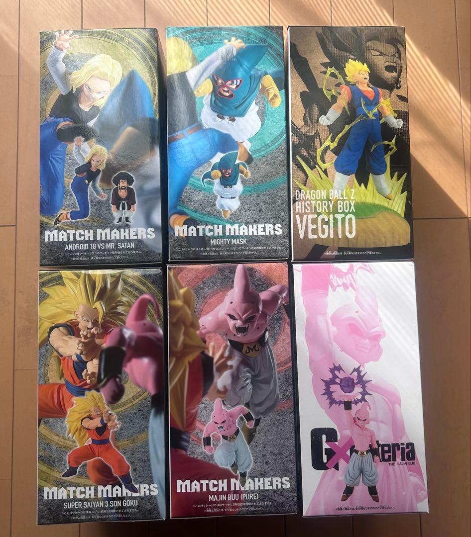 ドラゴンボール フィギュア まとめ売り MATCH MAKERS 6個セット