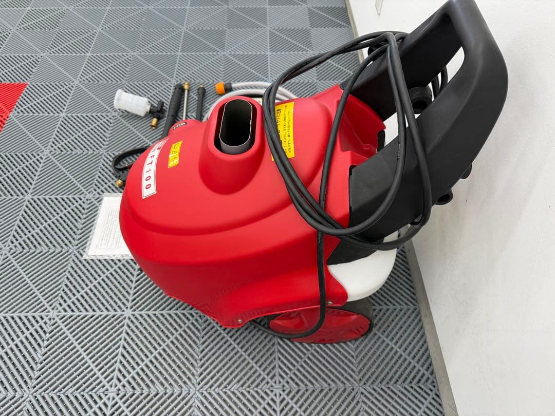 未使用　高圧洗浄機　フルテック　電動式　温水洗浄機FT100 60hz